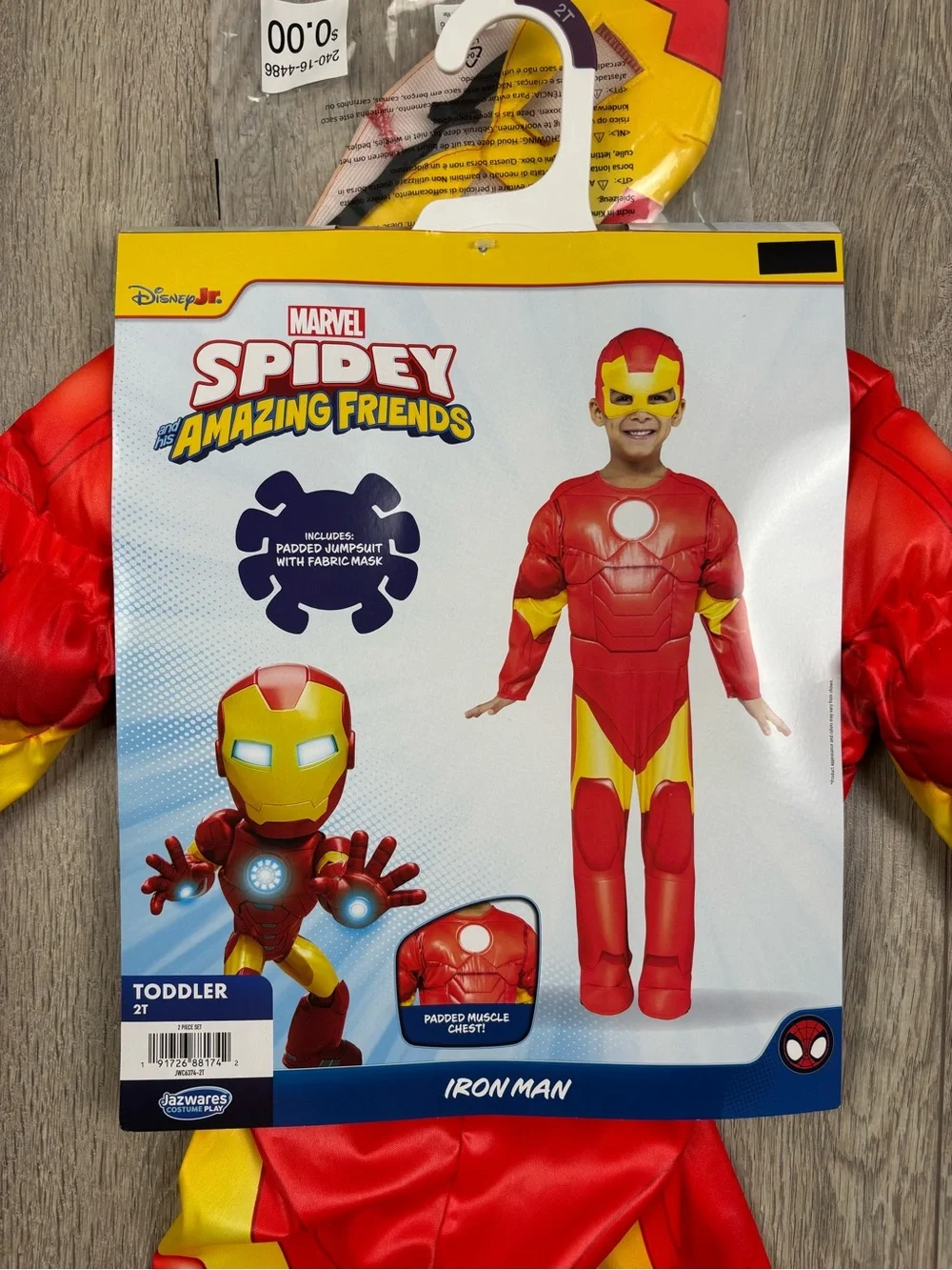 Marvel Spidey Amazing Friends Costume 2T